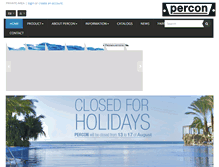 Tablet Screenshot of percon.es
